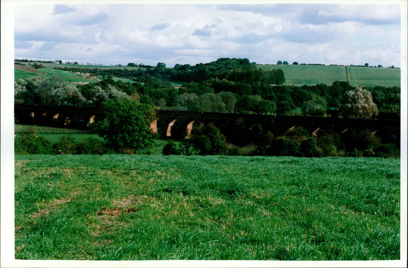 A view of Twyford Down. - Vintage Photograph