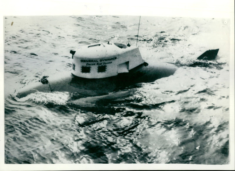 U.S. Submarine - Vintage Photograph