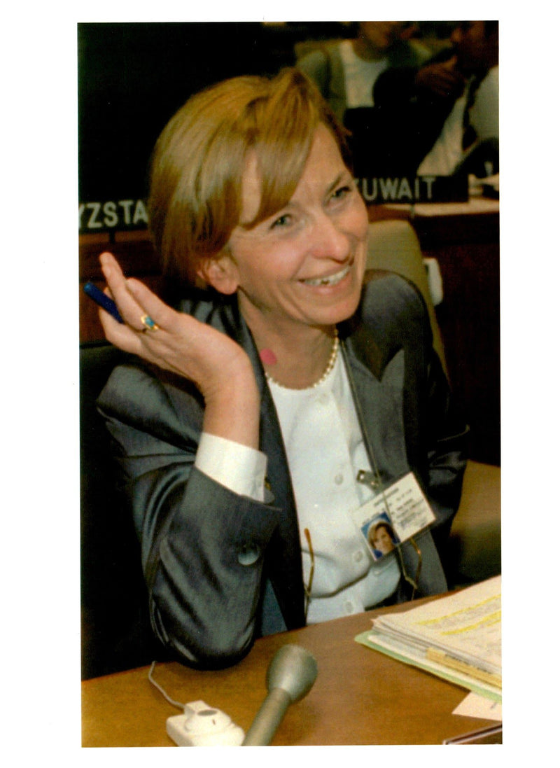 Emma Bonino. - Vintage Photograph