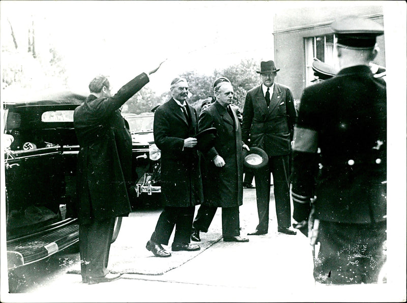 Neville Chamberlain. - Vintage Photograph