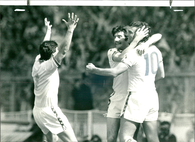 Wembley Football F.A. Cup Final 1980 - Vintage Photograph