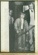 1989 SCOTT JAMES CHARGED WITH FELONY MURDER CONNECTION FAT POLICE PRESS - Vintage Photograph