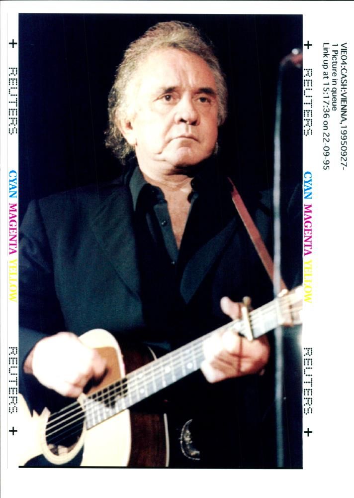 Johnny Cash - Vintage Photograph