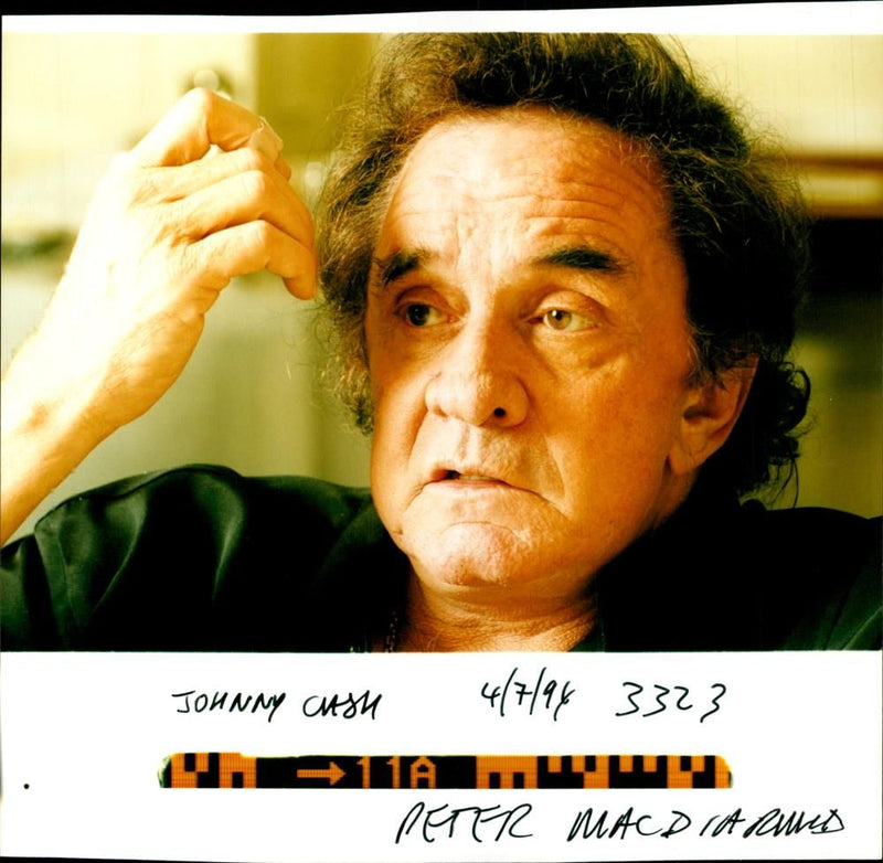 Johnny Cash - Vintage Photograph