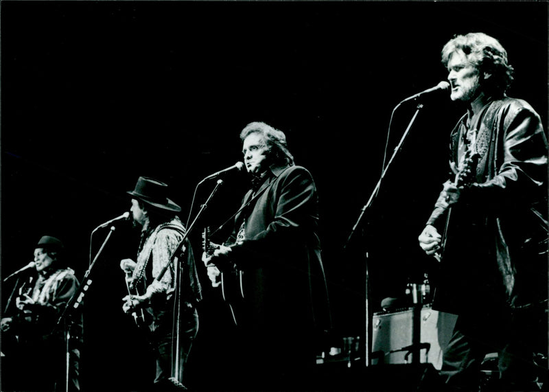Johnny Cash - Vintage Photograph