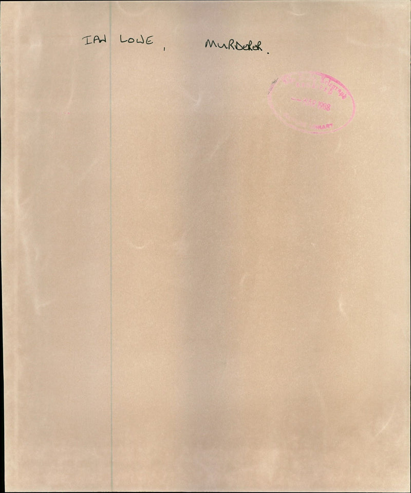 MULTPLEKLER SON LOWES BYIAN LOWE MURDERER ERD DEVON AND EXETER PRESS - Vintage Photograph