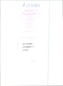 Guy Butters in action - Vintage Photograph