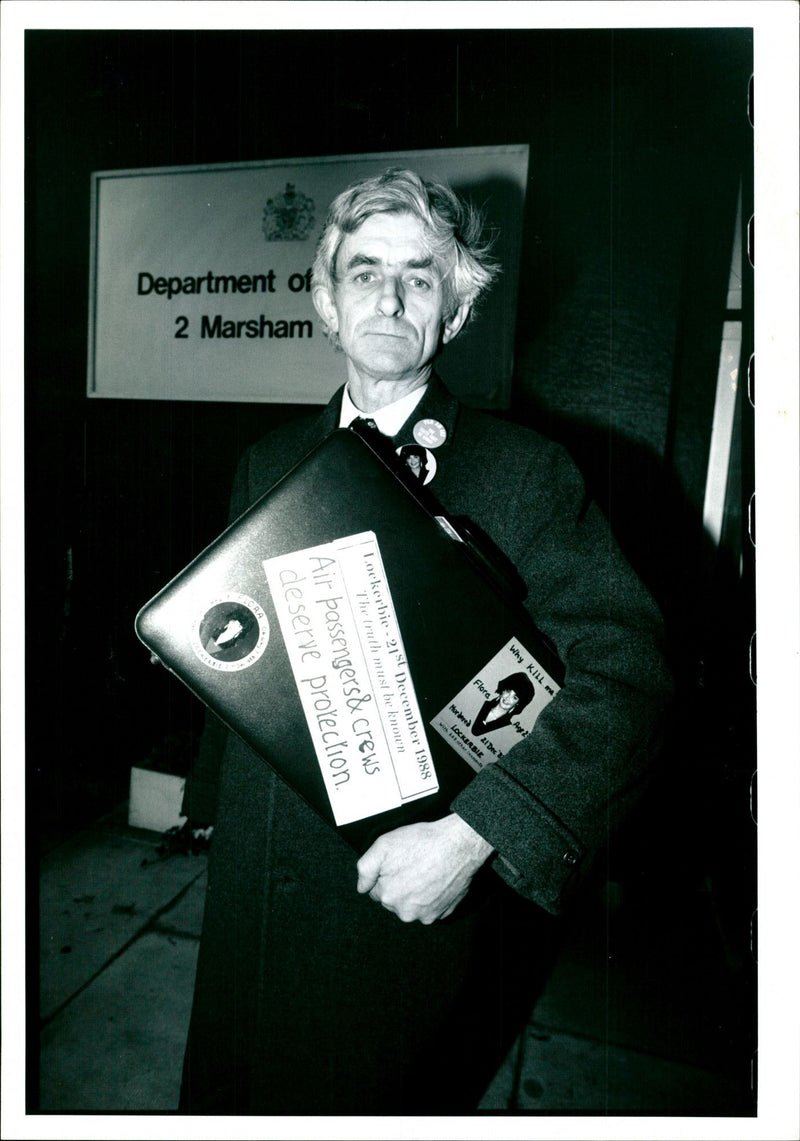 Dr. Jim Swire - Vintage Photograph