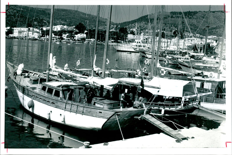 Turkey: Fishermen - Vintage Photograph