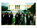 1995 TENS THOUSANDS BLACK MEN FROM STEVE HELBER TITLE WRITER MEMBERS - Vintage Photograph