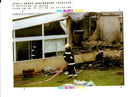 1994 FIREMEN CLEAR AFTER FIRE DIAL PARK PRIMARY ENGLAND WRITER COUNTRY - Vintage Photograph