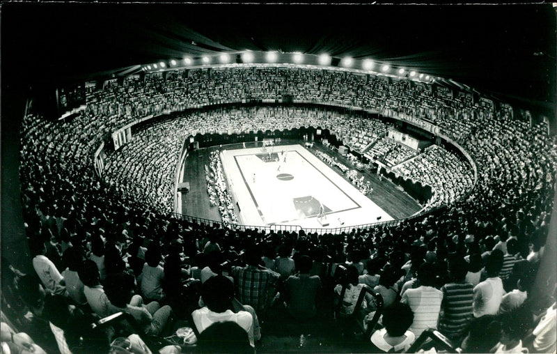 The basketball venue of the 1988 Seoul Olympics - Vintage Photograph