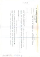 1989 MUSIC AID THE BARBICAN THREEDAY TONY PRIME COLIN DAVIS WALES SIR - Vintage Photograph