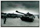 The 'Challenger 2', British main battle tank designed by Vickers - Vintage Photograph