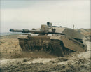 'Challenger 2', British main battle tank designed by Vickers - Vintage Photograph