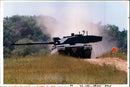 The Challenger 2, British main battle tank designed by Vickers - Vintage Photograph