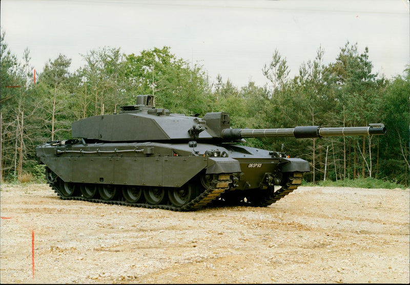 The Challenger 2, British main battle tank designed by The Challenger 2, British main battle tank designed by Vickers - Vintage Photograph