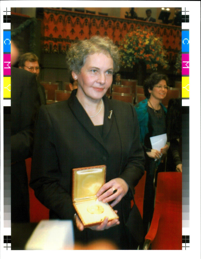 CHRISTIANE NUESSLEIN VOLHARD GERMANY JACK MIKRUT SWEDEN WRITER CONCERT - Vintage Photograph