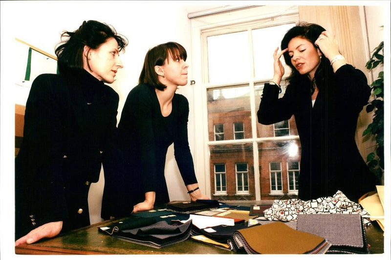 Nerissa Martin, Clare Holmes and Anne Marie Harrod. - Vintage Photograph