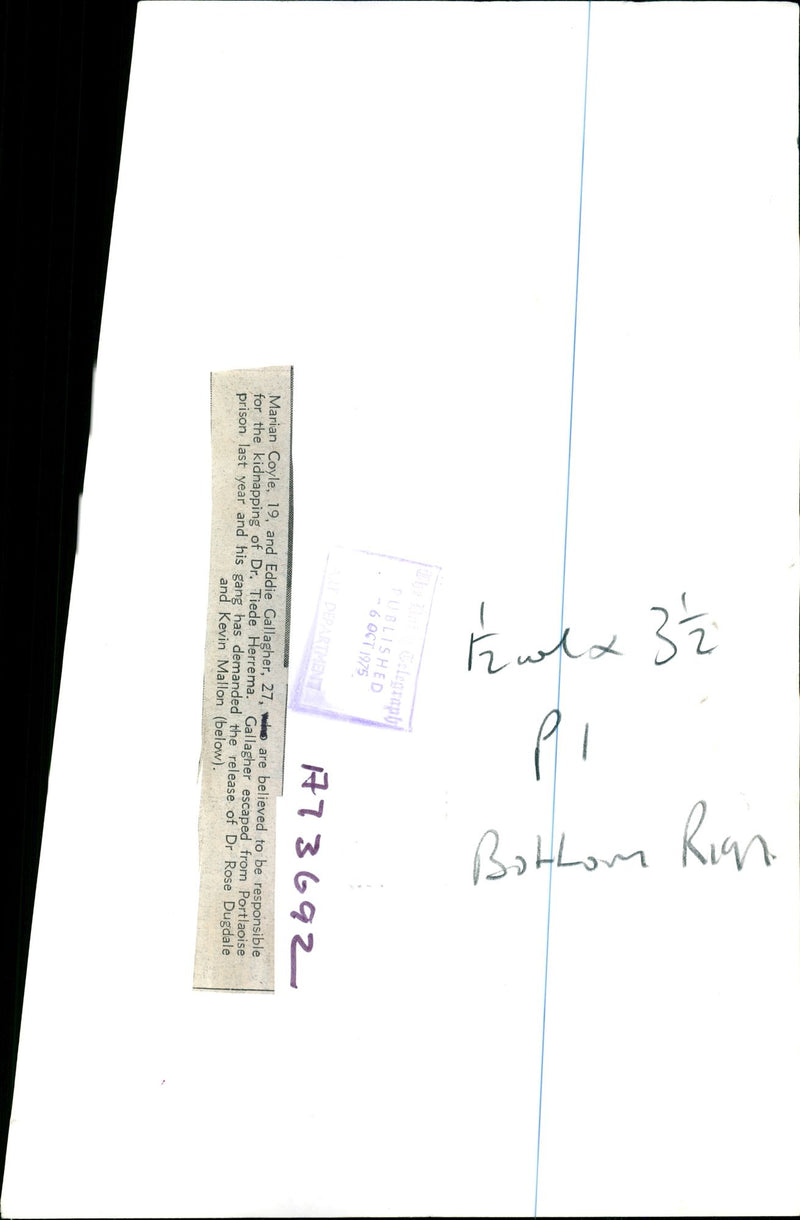 Kevin Mallon - Vintage Photograph