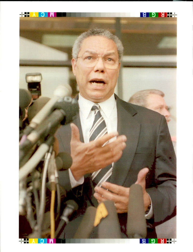 Lt. Gen Colin Powell - Vintage Photograph