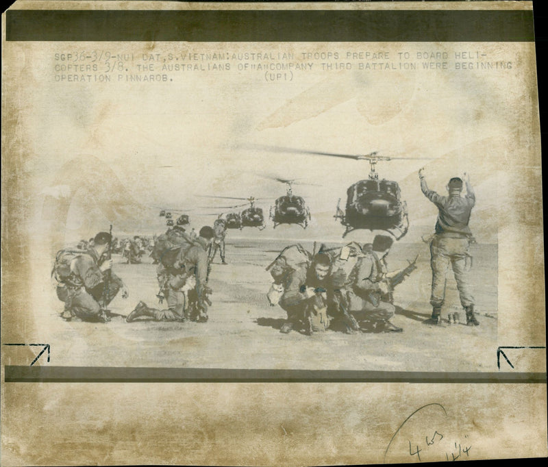 Bell UH-1 Iroquois - Vintage Photograph
