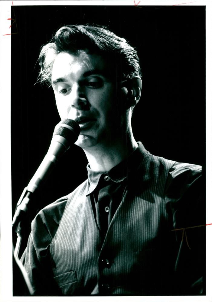 David Byrne - Vintage Photograph