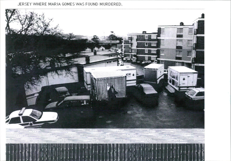 JERSEY WHERE MARIA GOMES WAS FOUND MURDERED BODY - Vintage Photograph