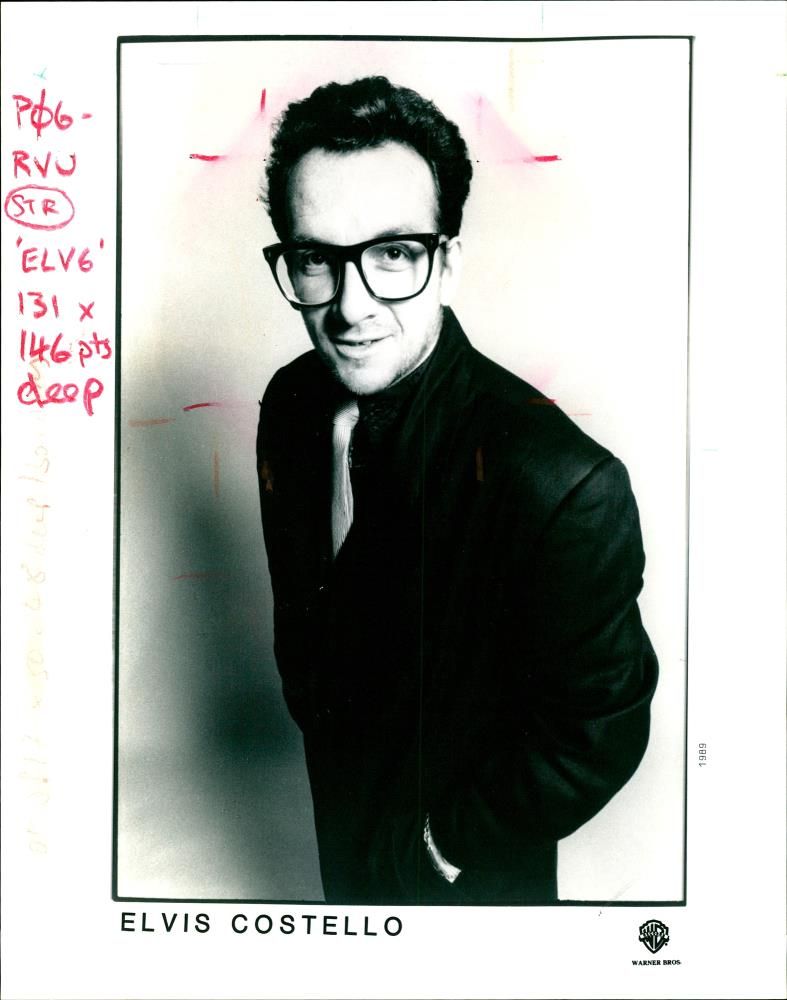 Elvis Costello - Vintage Photograph