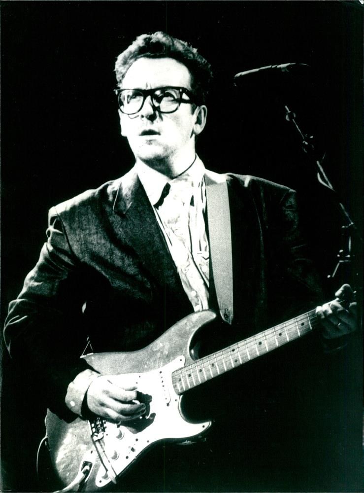 Elvis Costello - Vintage Photograph