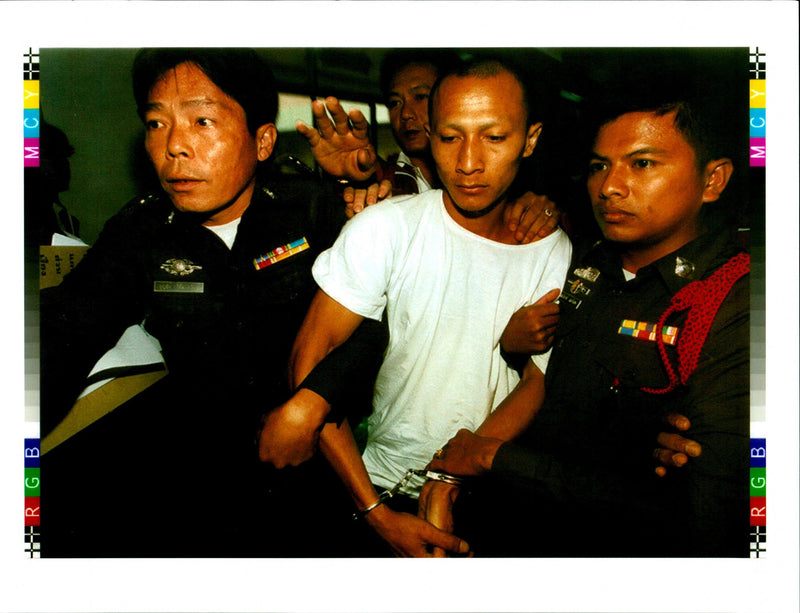 1996 YODCHAT CHARGED WITH THE MURDER BRITISH TOURIST JOHANNE PRESS BRITAIN - Vintage Photograph