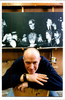 1992 JOHN BULLEYS MURAL WILL HANG JONGLEURS NEW PRINCESS DIANA DAVID - Vintage Photograph