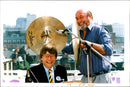 1992 NATIONAL MUSIC DAY WAS LAUNCHED THROUGH ROY LETKEY TOM PUBLISHED DAVID - Vintage Photograph