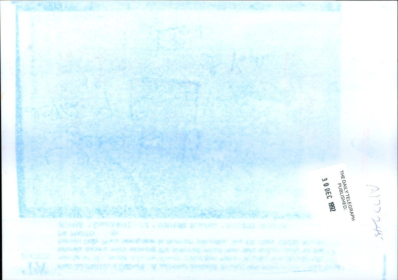 1992 DEC WATTON MURDER COLLECT JOHANNA YOUNG AGED MONTHS HER PLAY PUBLISHED - Vintage Photograph