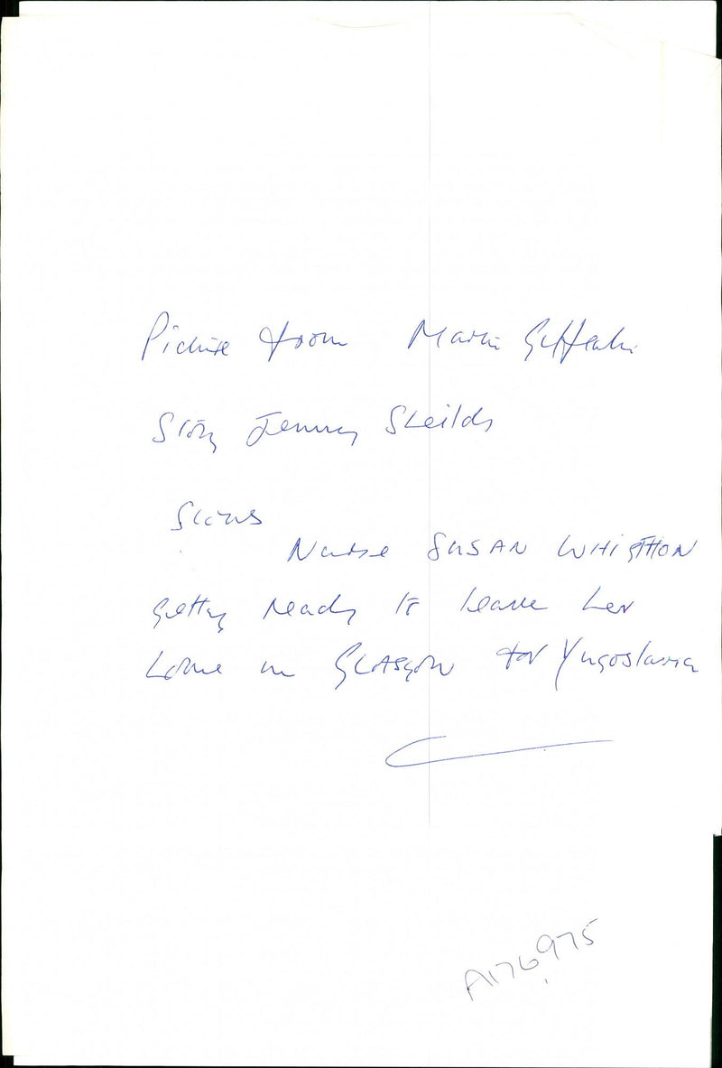 PICTURE FROM MARTIN GEFFENER SON TENUES SHEILDS SLIAS NAISE SUSAN WHISTHON - Vintage Photograph