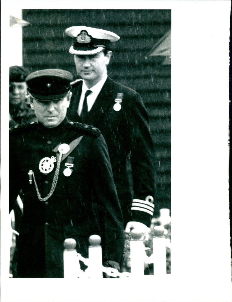 Commander Timothy Laurence - Vintage Photograph