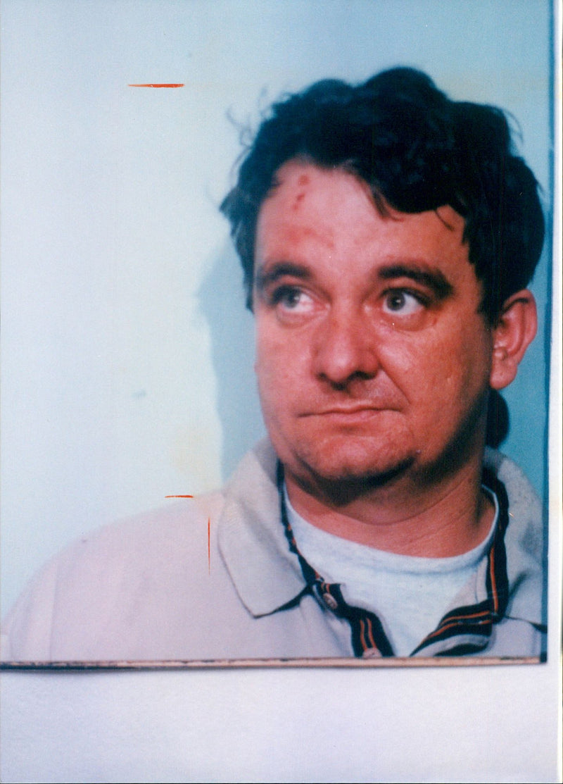 1995 ROBERT EADES ACCUSED MURDERING HIS GIRLFRIEND ROBINS PUBLISHED - Vintage Photograph