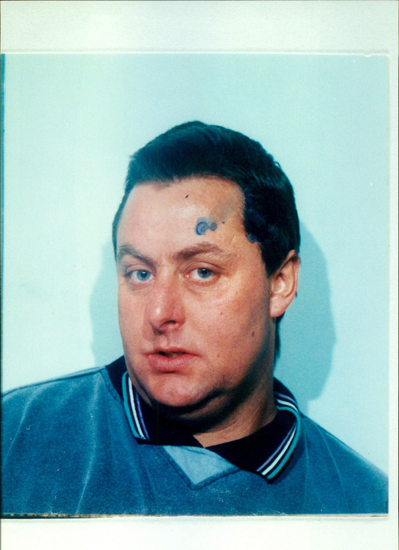 CHRISTOPHER SNELLING ACCUSED ARMED ROBBERY AND THE MURDER SGT ROBERTSON - Vintage Photograph