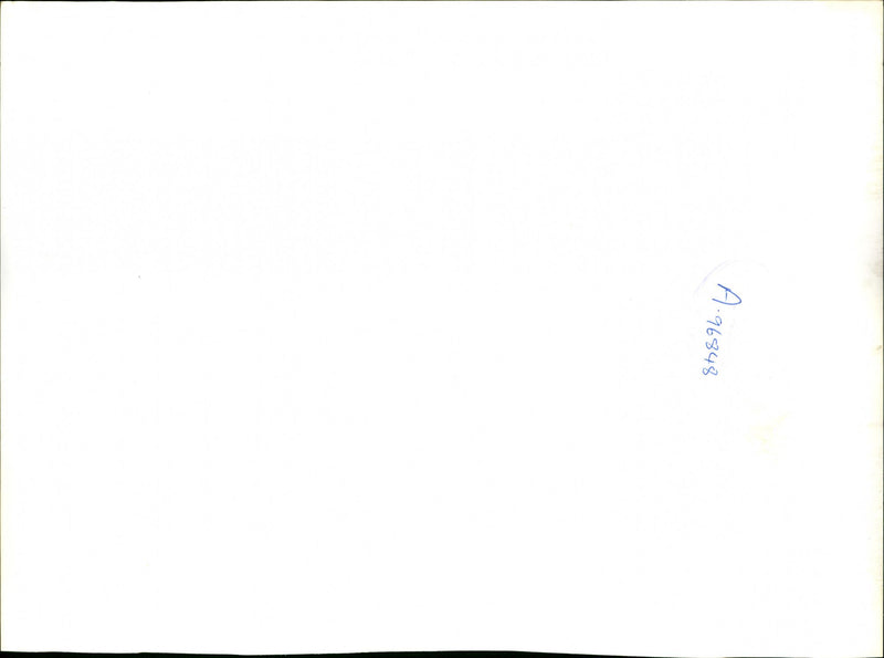 JUWE SHEEN MURDERED ROTHERHAM GIRL MUST PAINT OUT MAN NPYNE SHFRIECI MICR - Vintage Photograph