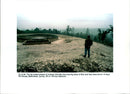 1995 THE NUDED SLOPES JUNIPER HILL AFTER CLEARING AWAY MARTIN HAYHOW - Vintage Photograph