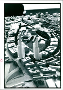 KINGS CROSS PANCRAS NEW UNDERGROUND RAIL TERMINAL HOUSING NATURE RES - Vintage Photograph