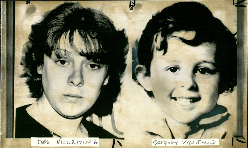 MME CHRISTINE VILLEMIN FREED YESTERDAY WHILE AWAIT SKA MRS VILLEMINE - Vintage Photograph