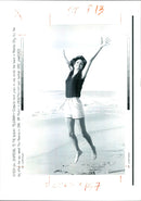 1981 CLIZABETH WARD WAS NAMED MISS AMERICA CROWNED NEW CLINTON - Vintage Photograph