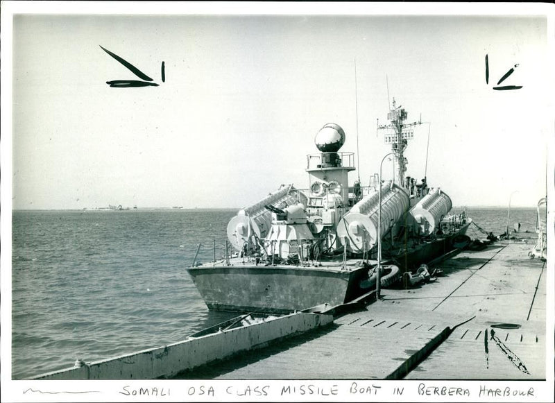 Ship: Russian Guided Missile - Vintage Photograph