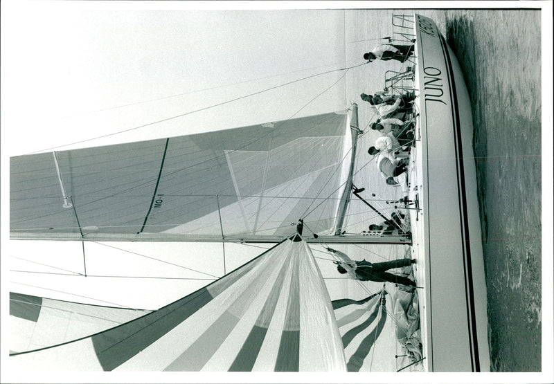 Juno Yacht - Vintage Photograph