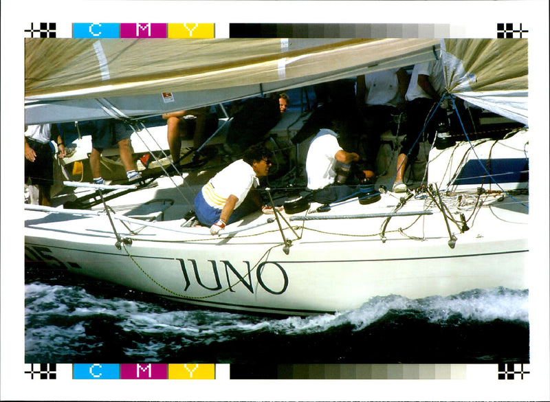 Juno Yacht - Vintage Photograph