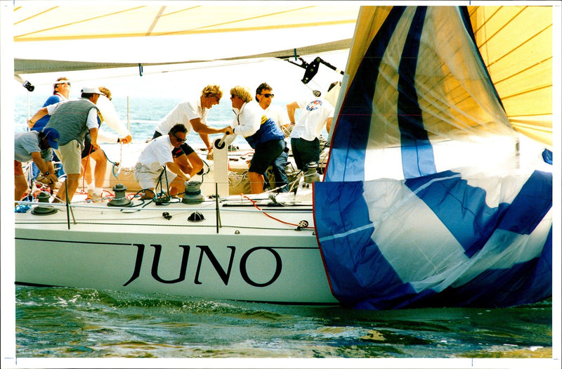 Juno Yacht - Vintage Photograph