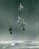 Hawker Hunter Aircraft - Vintage Photograph
