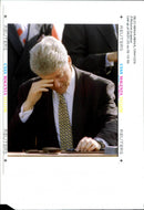 1994 LEAF PICTURE DESK PROOFING PRINTER CLINTON GARY WRITER COUNTRY - Vintage Photograph