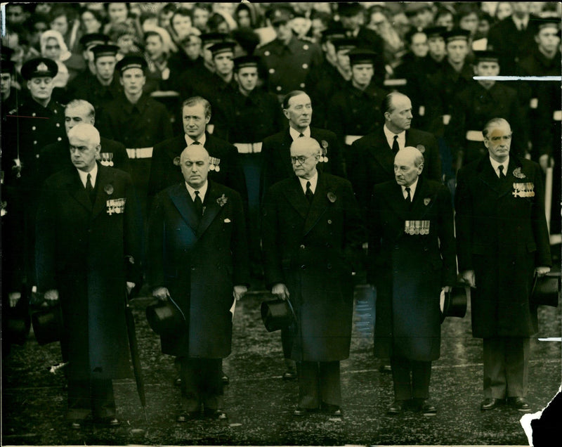 Remembrance Day Scenes - Vintage Photograph